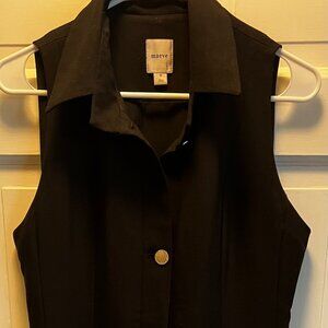 Maeve Black Mini Dress